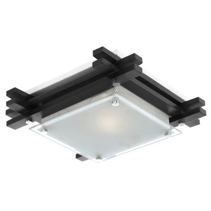 Globo - Ceiling light 1xE27/60W/230V pine
