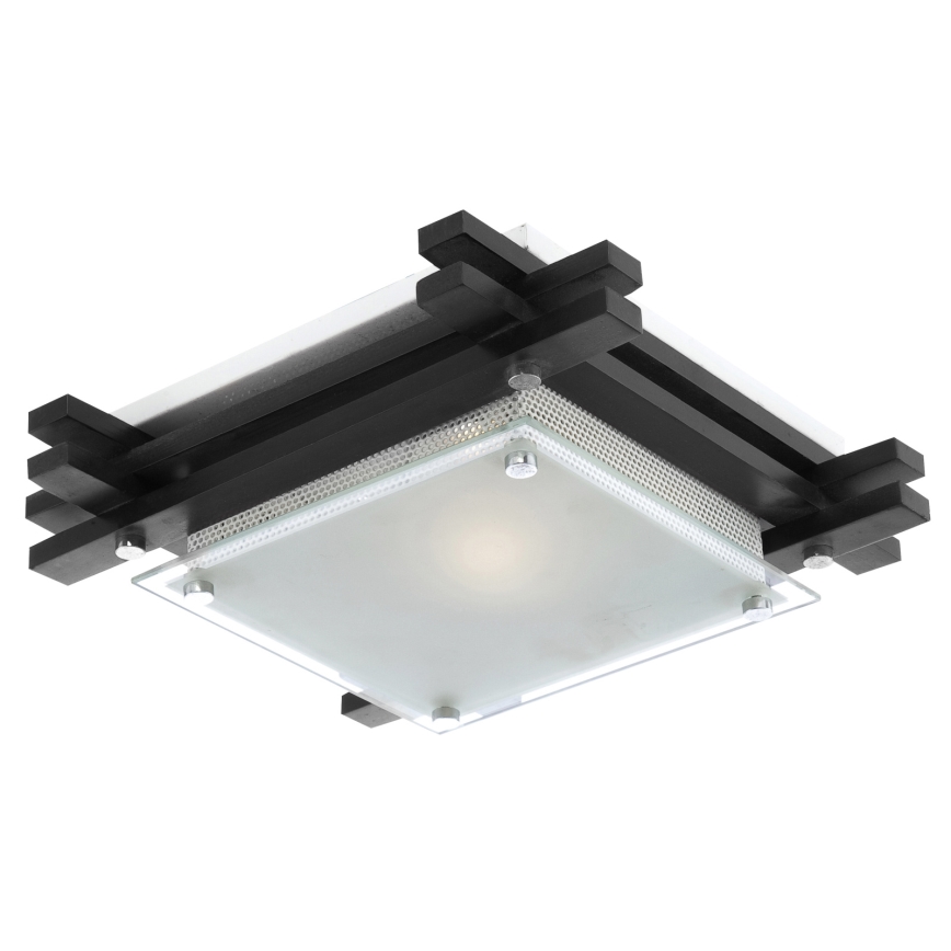 Globo - Ceiling light 1xE27/60W/230V pine