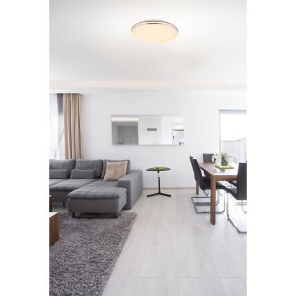 GLOBO 48388-48 - LED Ceiling light with remote control PIERRE 1xLED/48W/230V