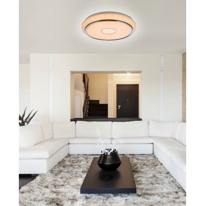 Globo - Dimmable LED Ceiling Light LED/40W/230V 2700-6500K + Remote Control