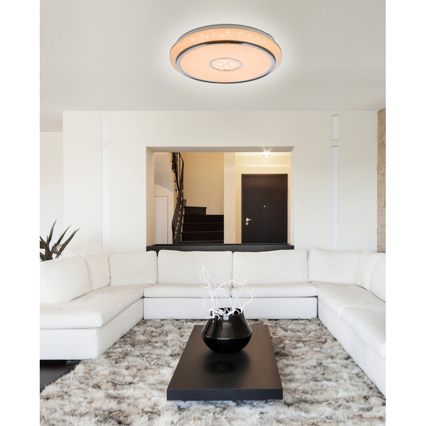 Globo - Dimmable LED Ceiling Light LED/40W/230V 2700-6500K + Remote Control