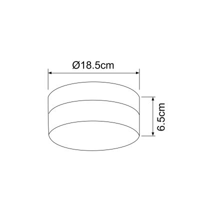 Globo - Ceiling light 1xE27/40W/230V