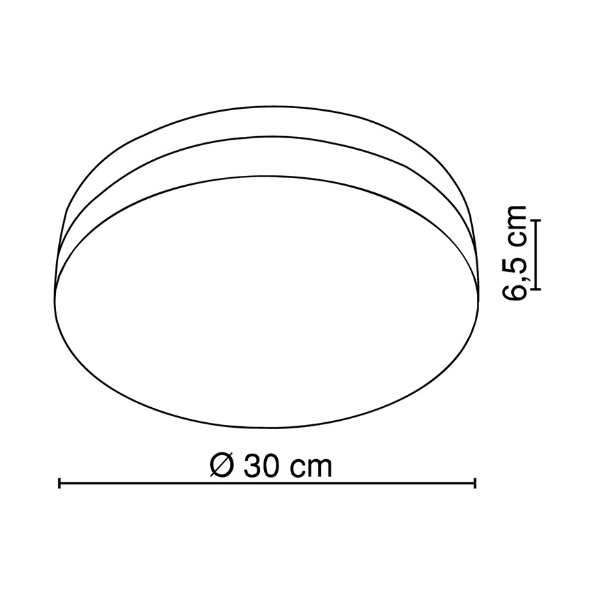 Globo - Ceiling light 3xE27/40W/230V
