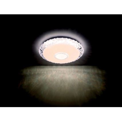 Globo - LED Dimmable ceiling light LED/40W/230V 2700-6500K d. 50 cm Wi-Fi Tuya + remote control