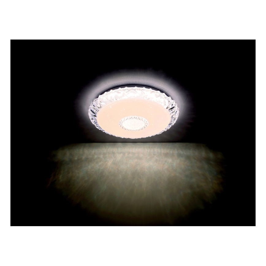 Globo - LED Dimmable ceiling light LED/40W/230V 2700-6500K d. 50 cm Wi-Fi Tuya + remote control