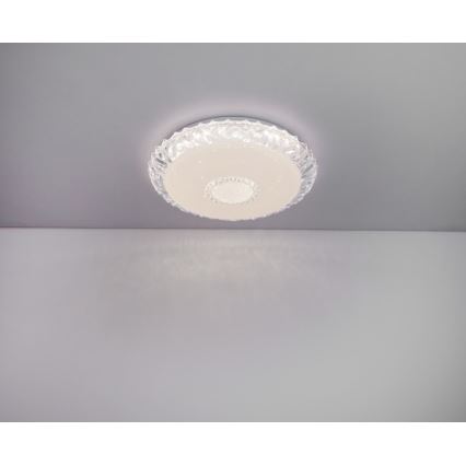 Globo - LED Dimmable ceiling light LED/40W/230V 2700-6500K d. 50 cm Wi-Fi Tuya + remote control