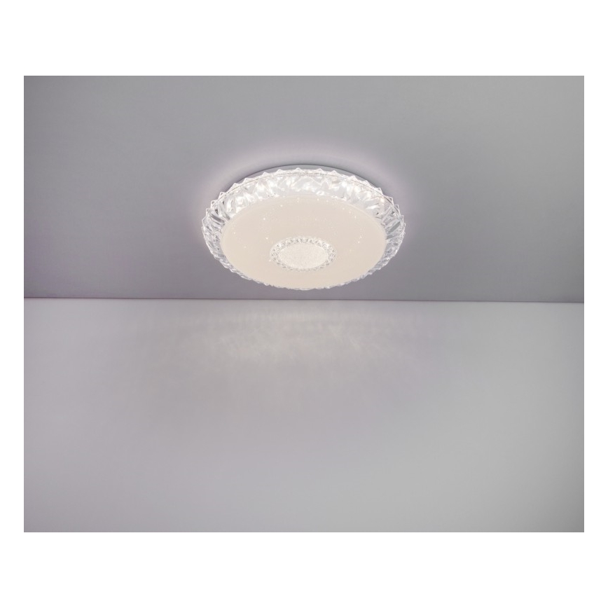 Globo - LED Dimmable ceiling light LED/40W/230V 2700-6500K d. 50 cm Wi-Fi Tuya + remote control