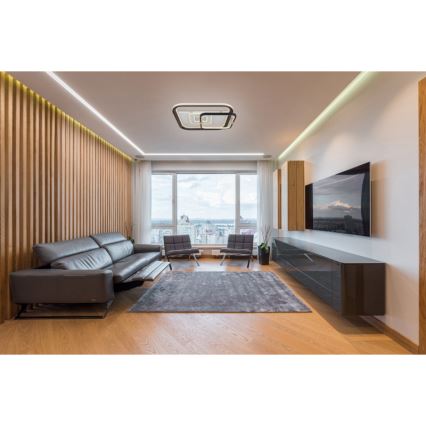 Globo 48459-48 - ANI LED Dimmable Ceiling Light, 48W/230V, 2700-6000K (Tunable White), 48x52 cm + Remote Control