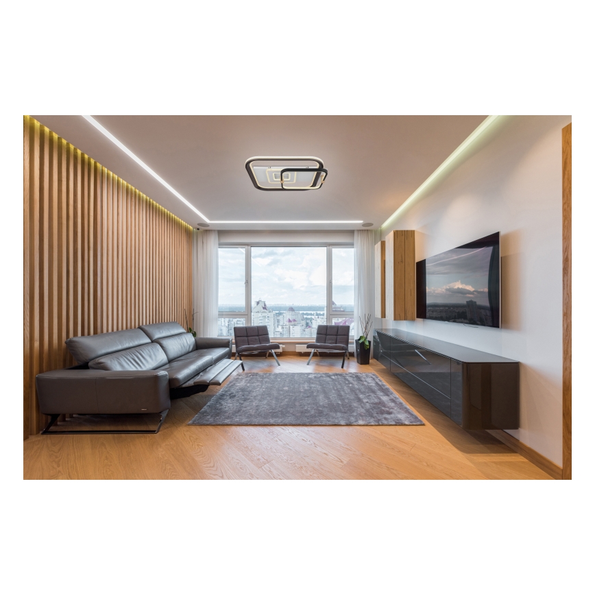 Globo 48459-48 - ANI LED Dimmable Ceiling Light, 48W/230V, 2700-6000K (Tunable White), 48x52 cm + Remote Control
