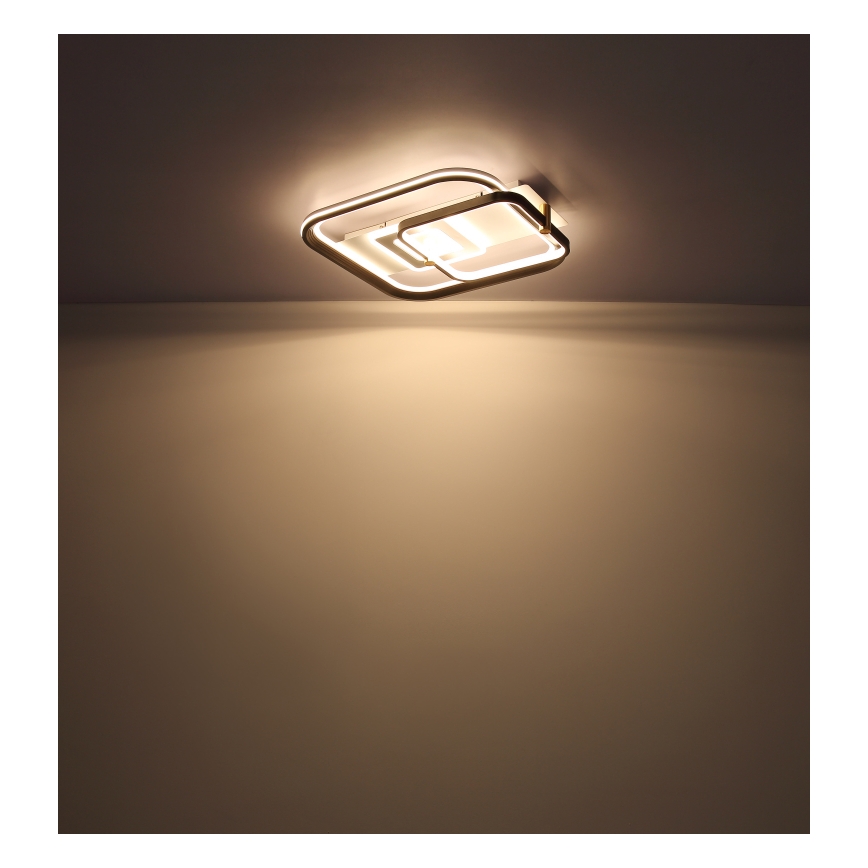 Globo 48459-48 - ANI LED Dimmable Ceiling Light, 48W/230V, 2700-6000K (Tunable White), 48x52 cm + Remote Control