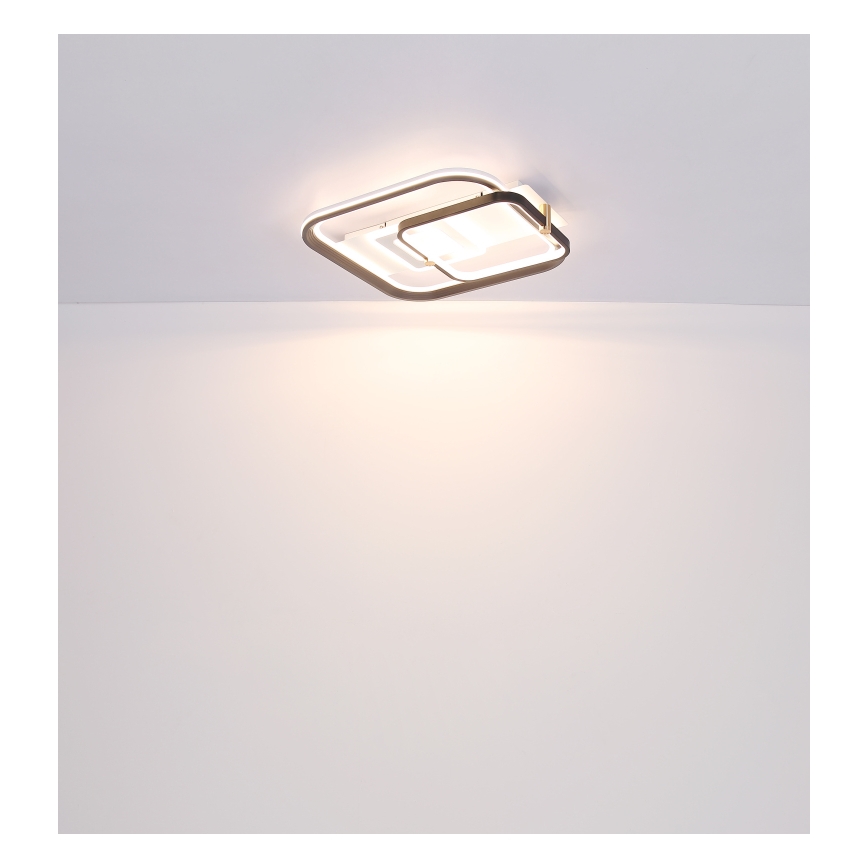 Globo 48459-48 - ANI LED Dimmable Ceiling Light, 48W/230V, 2700-6000K (Tunable White), 48x52 cm + Remote Control