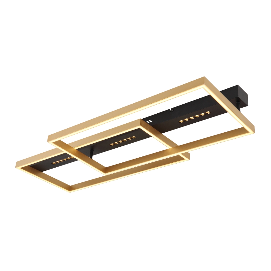 Globo 48461-54 - LUFFY LED Ceiling Light LED/54W/230V 39.8x90 cm Black/Gold