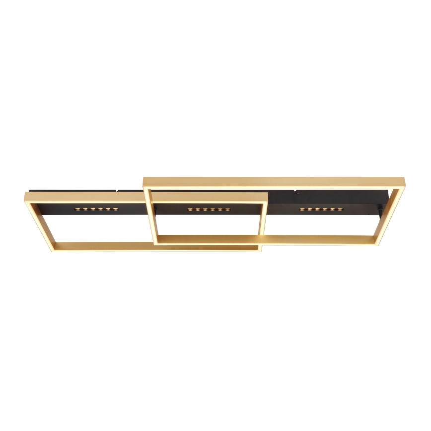 Globo 48461-54 - LUFFY LED Ceiling Light LED/54W/230V 39.8x90 cm Black/Gold