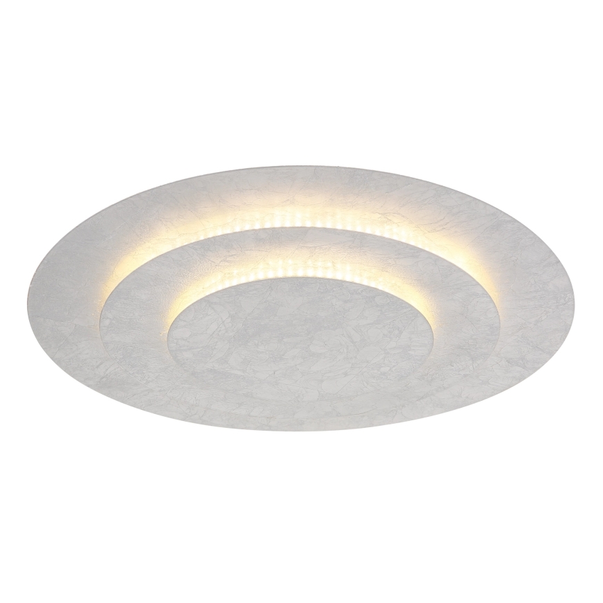 Globo - LED Ceiling Light, 40W/230V, 3000K, Ø 49 cm, Silver