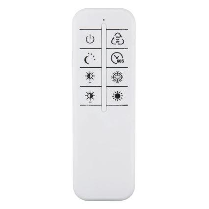 Globo - LED Dimmable ceiling light LED/54W/230V 2700-6500K 90x70 cm black + remote control