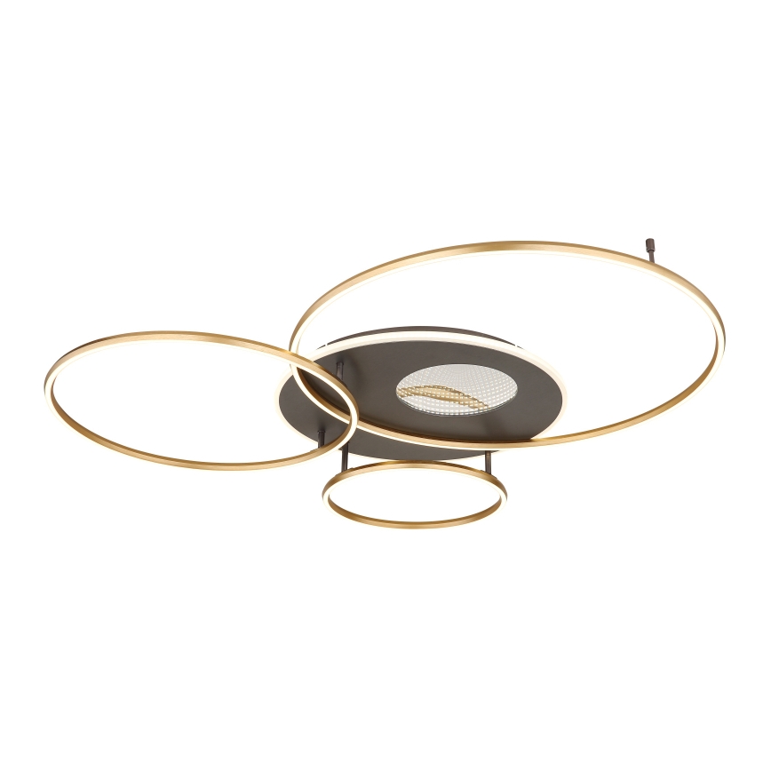 Globo - LED Dimmable ceiling light LED/70W/230V 2700-6500K gold + remote control