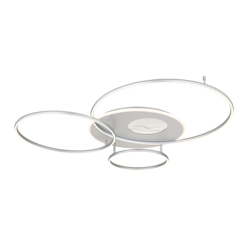 Globo - Dimmable LED Ceiling Light LED/70W/230V 2700-6500K Matte Chrome + Remote Control