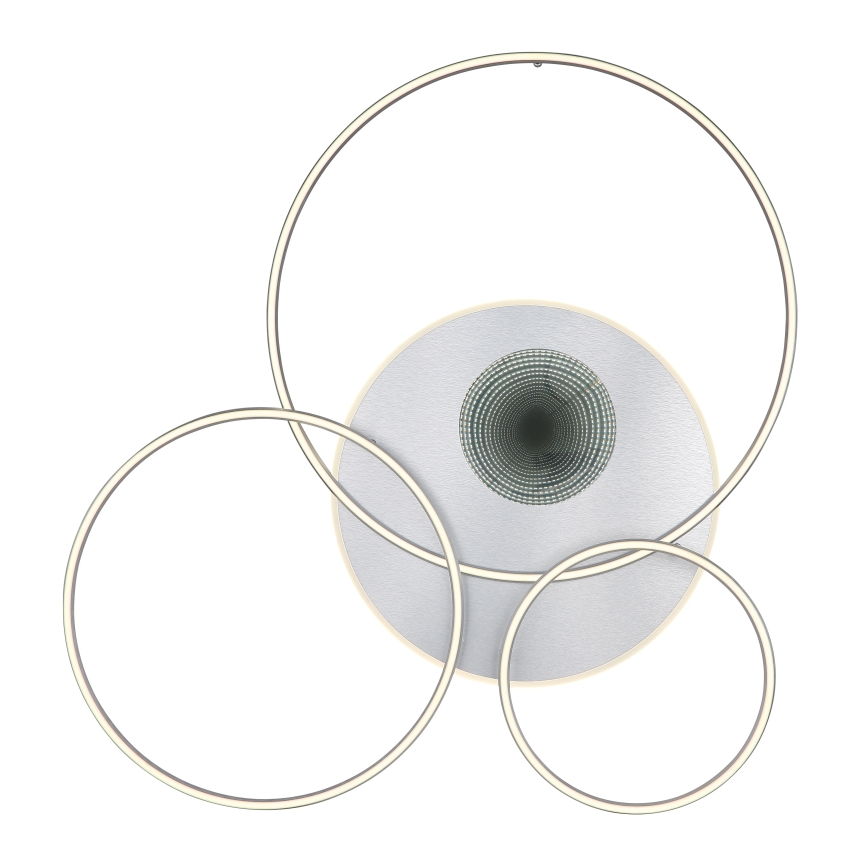 Globo - Dimmable LED Ceiling Light LED/70W/230V 2700-6500K Matte Chrome + Remote Control