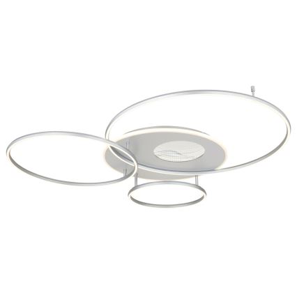 Globo - LED Dimmable ceiling light LED/70W/230V 2700-6500K matte chrome + remote control