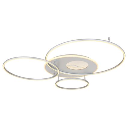 Globo - LED Dimmable ceiling light LED/70W/230V 2700-6500K matte chrome + remote control