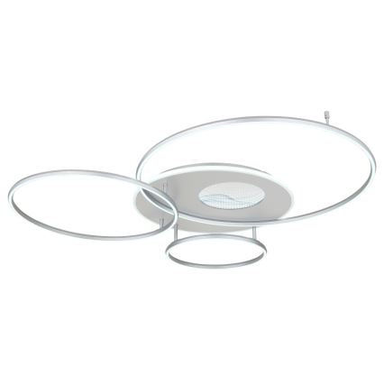 Globo - LED Dimmable ceiling light LED/70W/230V 2700-6500K matte chrome + remote control