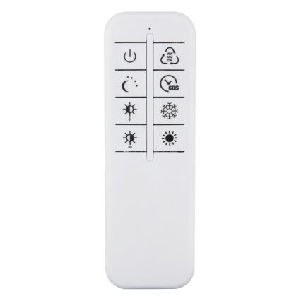 Globo - LED Dimmable ceiling light LED/70W/230V 2700-6500K matte chrome + remote control