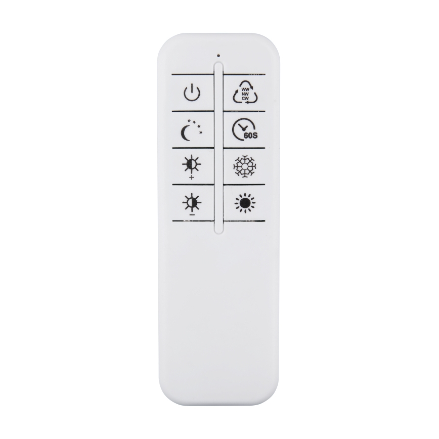 Globo - LED Dimmable ceiling light LED/70W/230V 2700-6500K matte chrome + remote control