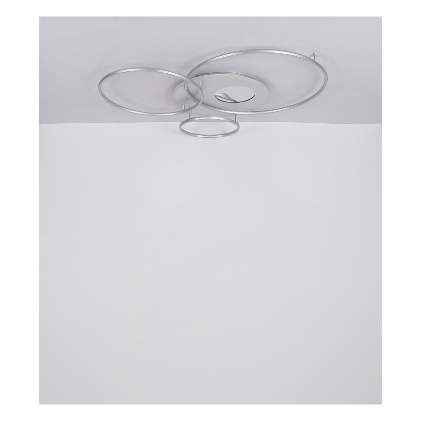 Globo - LED Dimmable ceiling light LED/70W/230V 2700-6500K matte chrome + remote control