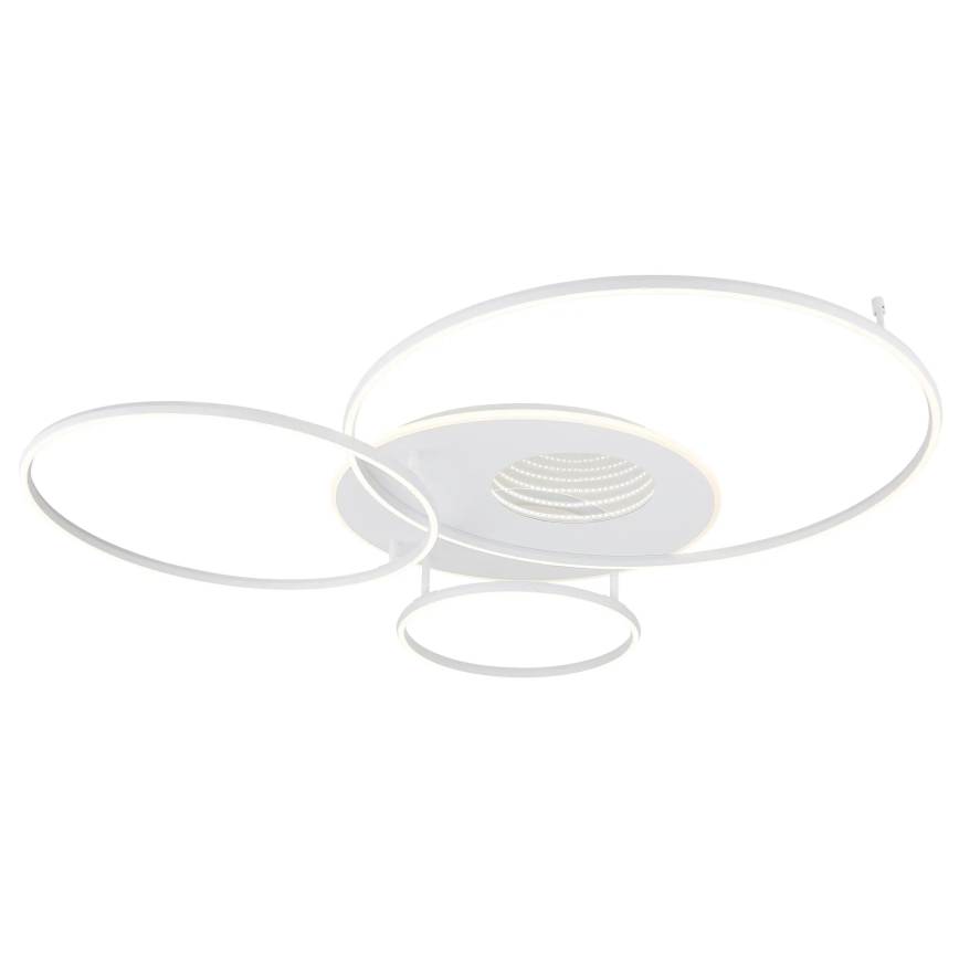 Globo - Dimmable LED Ceiling Light 70W/230V 2700–6500K 105 x 26.5 cm White + Remote Control