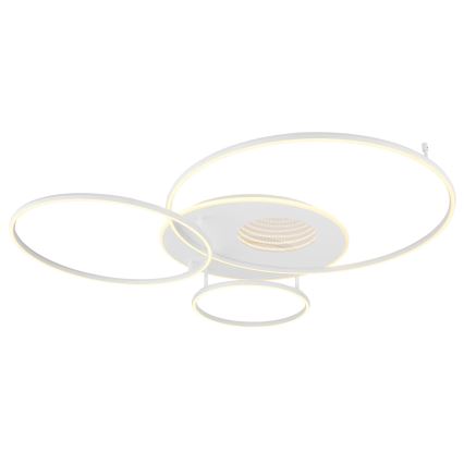 Globo - Dimmable LED Ceiling Light 70W/230V 2700–6500K 105 x 26.5 cm White + Remote Control