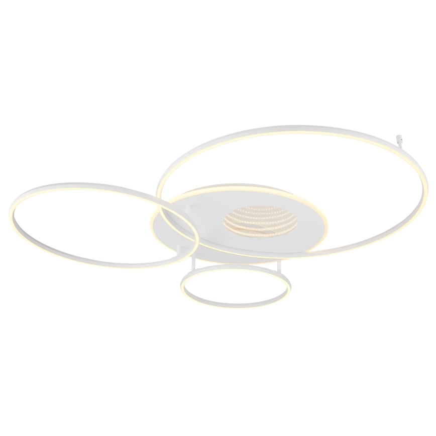 Globo - Dimmable LED Ceiling Light 70W/230V 2700–6500K 105 x 26.5 cm White + Remote Control