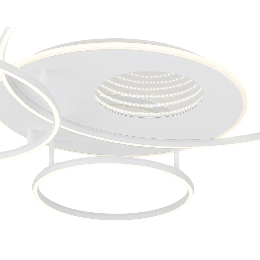 Globo - Dimmable LED Ceiling Light 70W/230V 2700–6500K 105 x 26.5 cm White + Remote Control