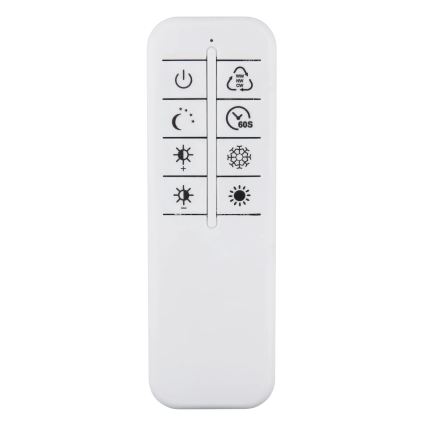 Globo - Dimmable LED Ceiling Light 70W/230V 2700–6500K 105 x 26.5 cm White + Remote Control