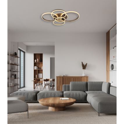 Globo - LED Ceiling light LED/70W/230V 3000K 88x110 cm anthracite