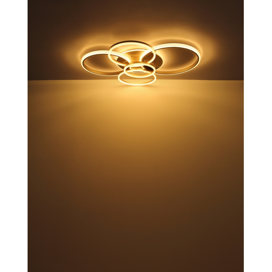 Globo - LED Ceiling light LED/70W/230V 3000K 88x110 cm beige