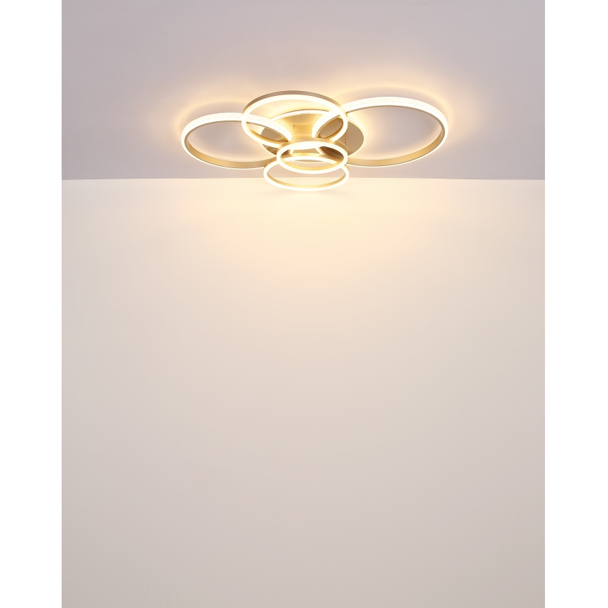 Globo - LED Ceiling light LED/70W/230V 3000K 88x110 cm beige