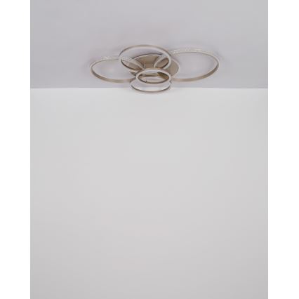 Globo - LED Ceiling light LED/70W/230V 3000K 88x110 cm beige