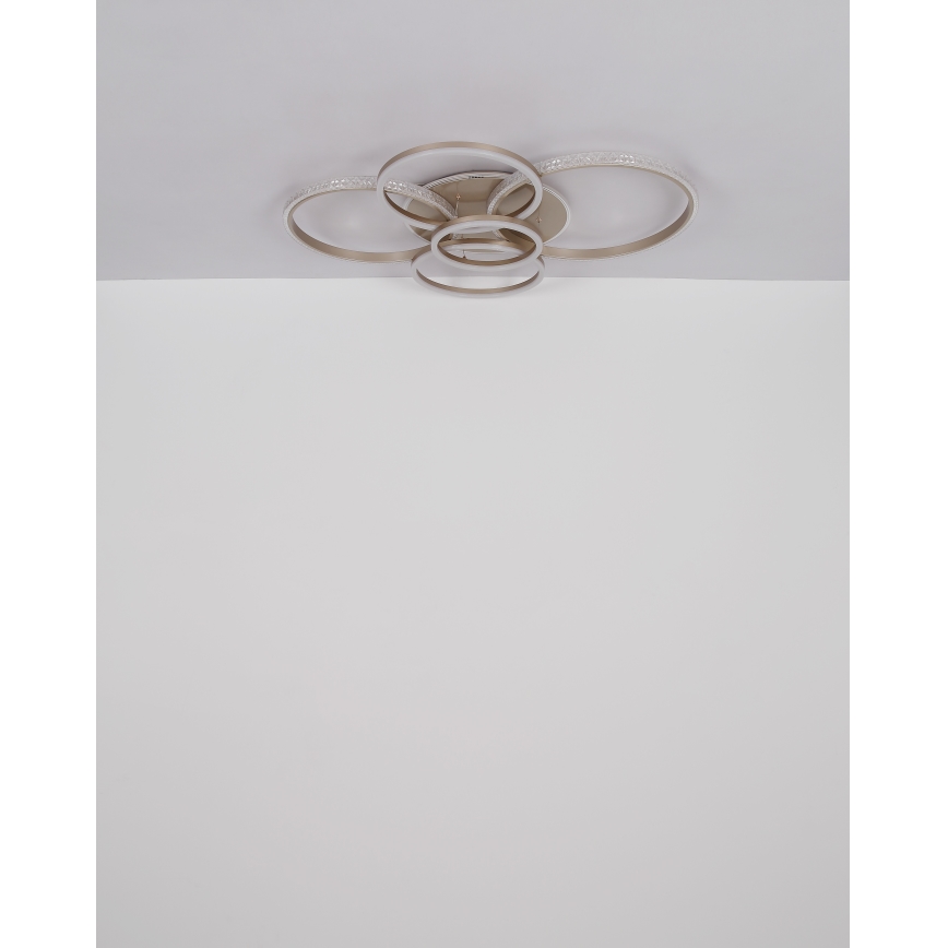 Globo - LED Ceiling light LED/70W/230V 3000K 88x110 cm beige