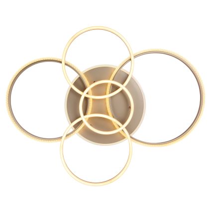 Globo - LED Ceiling light LED/70W/230V 3000K 88x110 cm beige