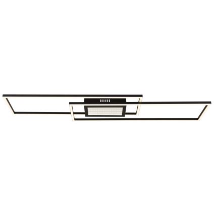 Globo - Dimmable LED Ceiling Light LED/42W/230V 2700-6500K 19,6x96 cm Black + Remote Control