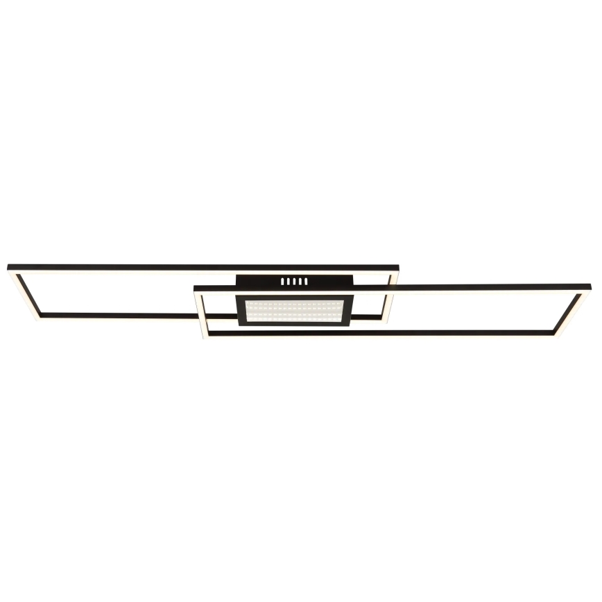 Globo - Dimmable LED Ceiling Light LED/42W/230V 2700-6500K 19,6x96 cm Black + Remote Control