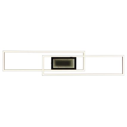 Globo - Dimmable LED Ceiling Light LED/42W/230V 2700-6500K 19,6x96 cm Black + Remote Control