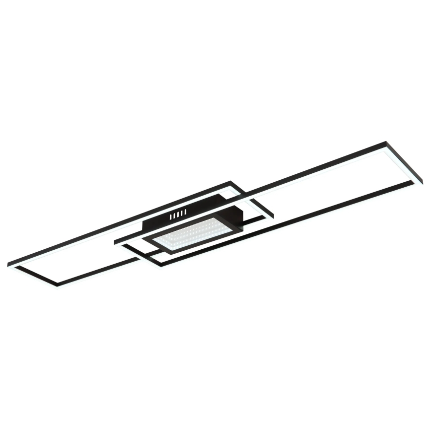 Globo - Dimmable LED Ceiling Light LED/42W/230V 2700-6500K 19,6x96 cm Black + Remote Control