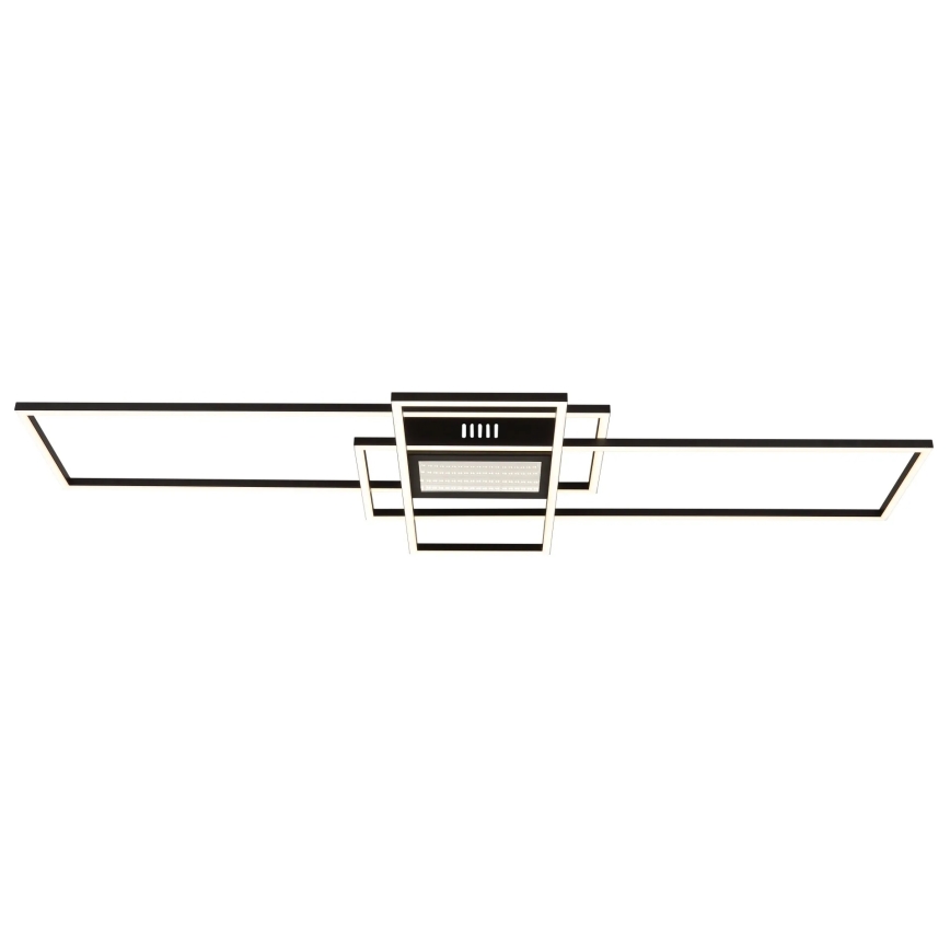 Globo - Dimmable LED Ceiling Light LED/60W/230V 2700-6500K 42x110,8 cm Black + Remote Control