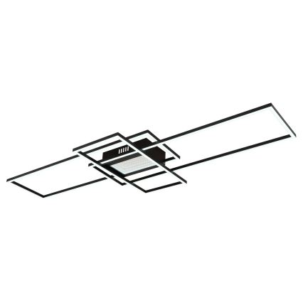 Globo - Dimmable LED Ceiling Light LED/60W/230V 2700-6500K 42x110,8 cm Black + Remote Control