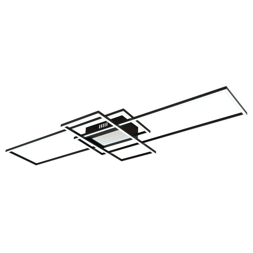 Globo - Dimmable LED Ceiling Light LED/60W/230V 2700-6500K 42x110,8 cm Black + Remote Control