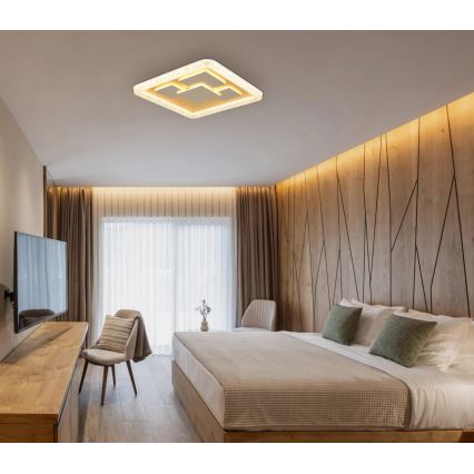Globo - LED Ceiling Light LED/40W/230V 3000K 48,8x48,8 cm gold