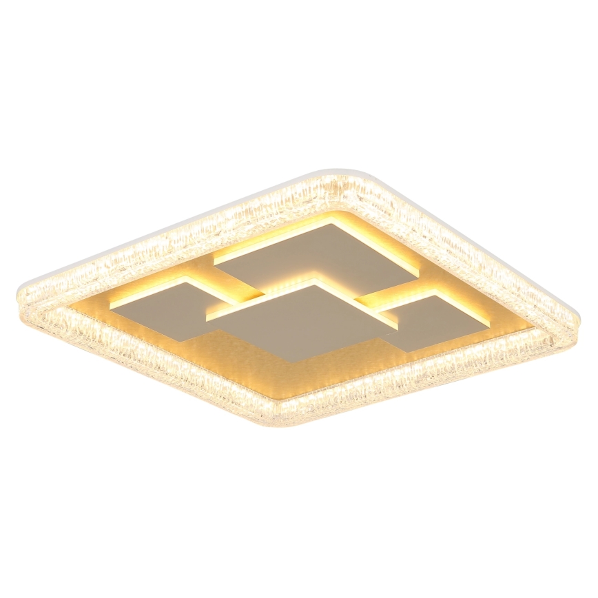Globo - LED Ceiling Light LED/40W/230V 3000K 48,8x48,8 cm gold