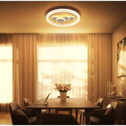 Globo - LED Ceiling Light LED/40W/230V 3000K Ø 49.5 cm Gold