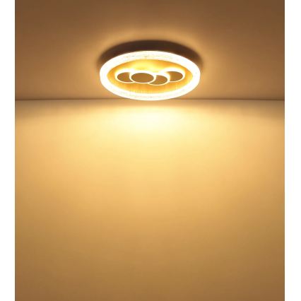 Globo - LED Ceiling Light LED/40W/230V 3000K Ø 49.5 cm Gold